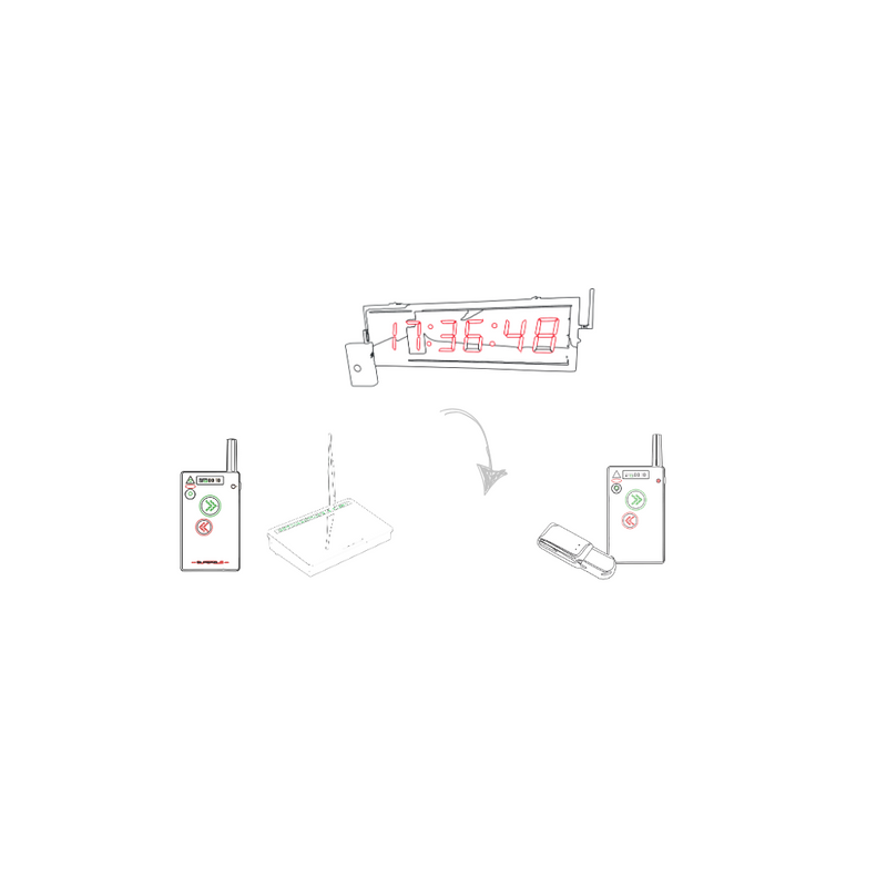 Timer for Super Cue Series